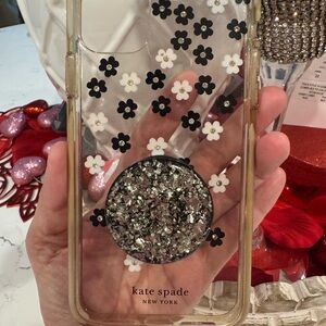 Kate Spade Black Floral iPhone Pro Max